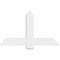 Ekena Millwork Eugene Architectural Grade PVC Gable Bracket, 48"W x 28"H x 2"D x 6"F, 14/12 Pitch GBP048X28X0206EUG00 - alternate 3